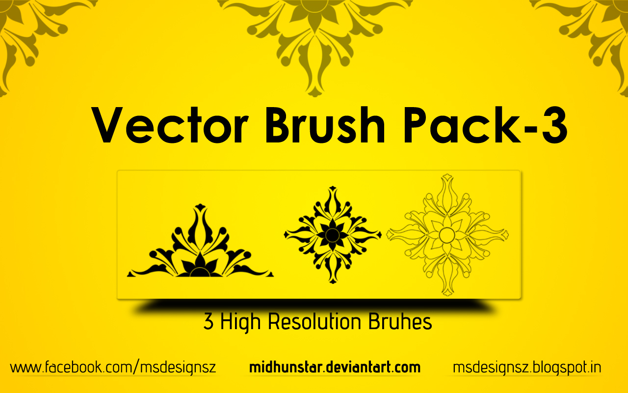 Vector Brsuh Pack-3