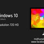 Windows 10 coloured