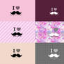 6 Wallpapers Moustache