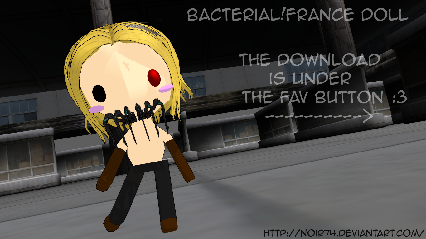 MMD_Bacterial!France Doll DL