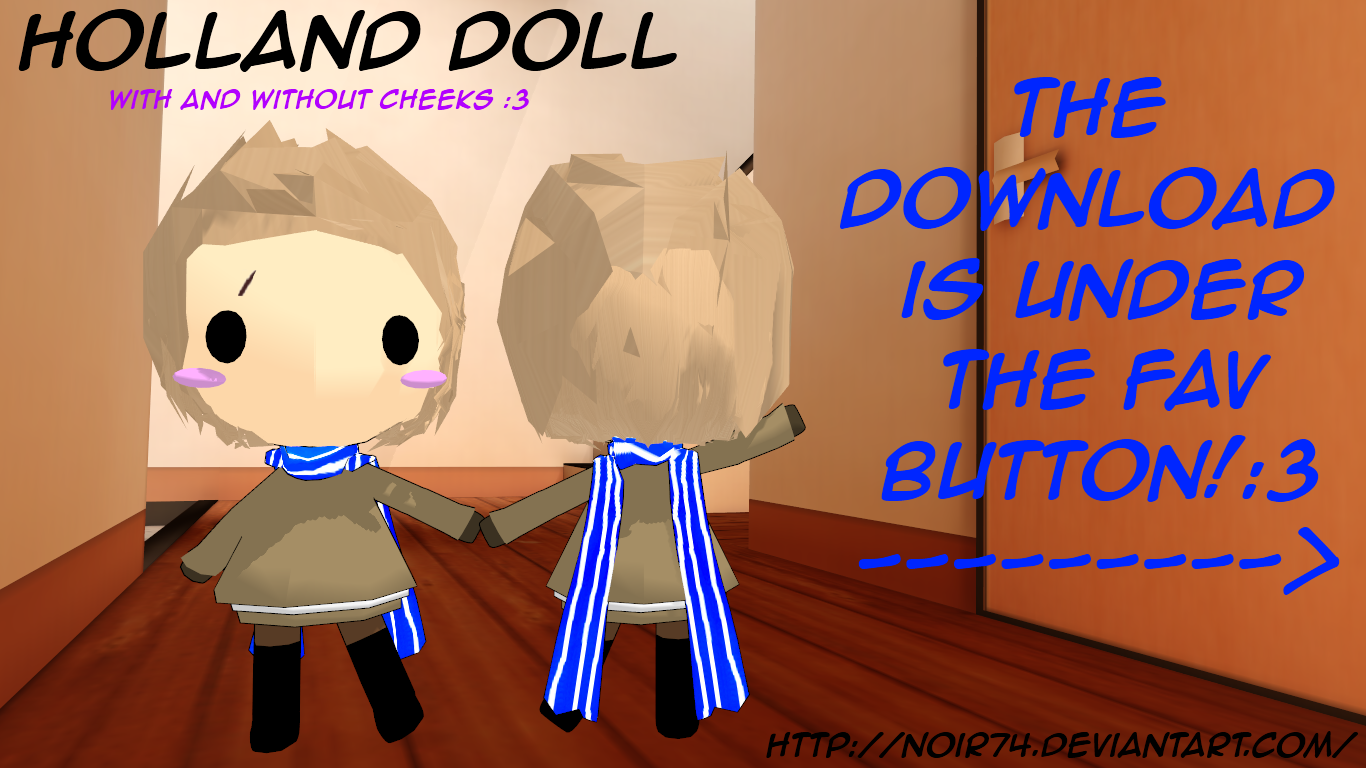 Hetalia MMD_Holland Doll DL