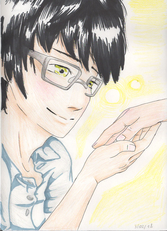 Wallpaper 3 gatsu no lion rei For iPhone