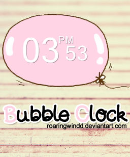 Bubble Clock