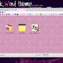 Pink Wind Theme for Google Chrome