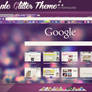 Purple Glitter Theme for Google Chrome