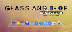 Glass and Blue for Rocketdock