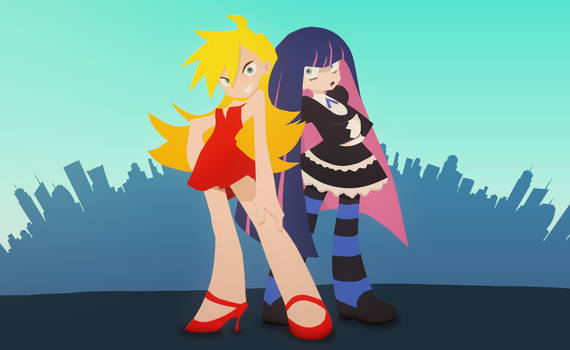 Panty and Stocking Wallpaper