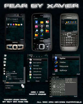 Fear Symbian theme