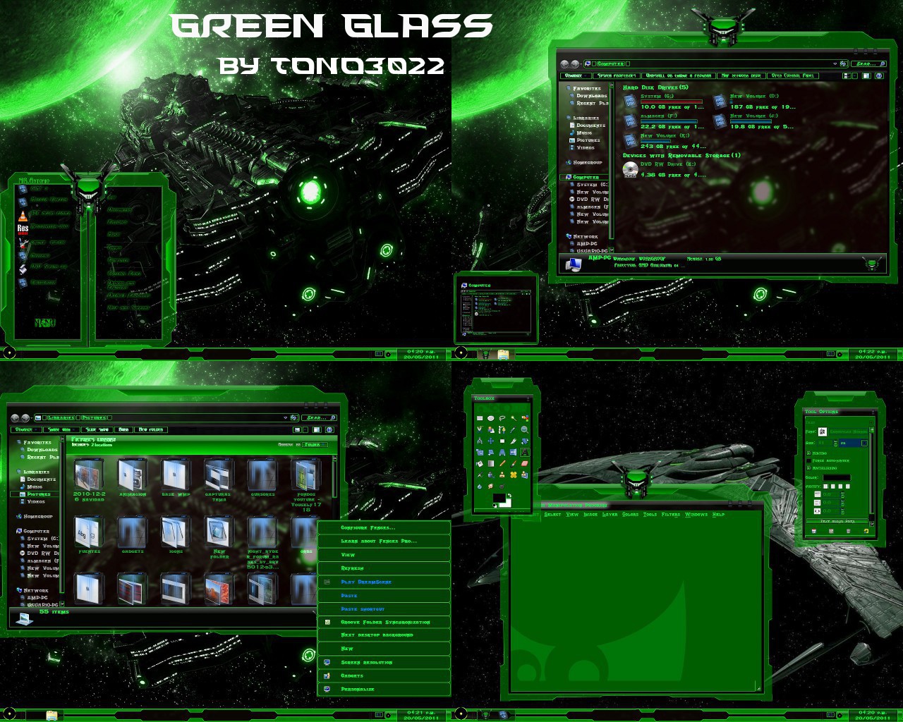 3d windows 7 theme packs