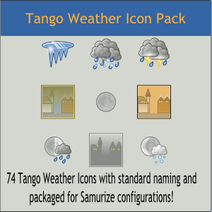 Tango Weather Icon Pack