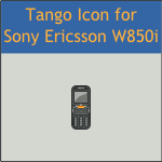 Tango Sony Ericsson W850i Icon