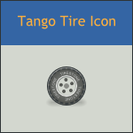 Tango Tire Icon by DarKobra