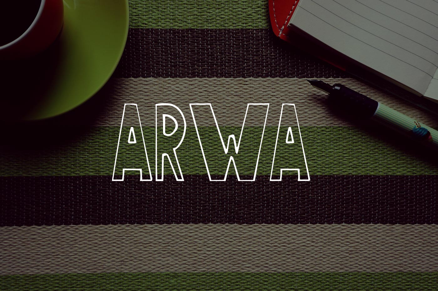 Free Arwa Handmade Display Font