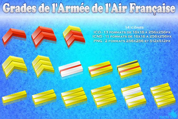 Grades armee de l'air by Kavel-WB on DeviantArt