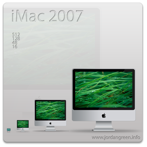 iMac 2007 Icons