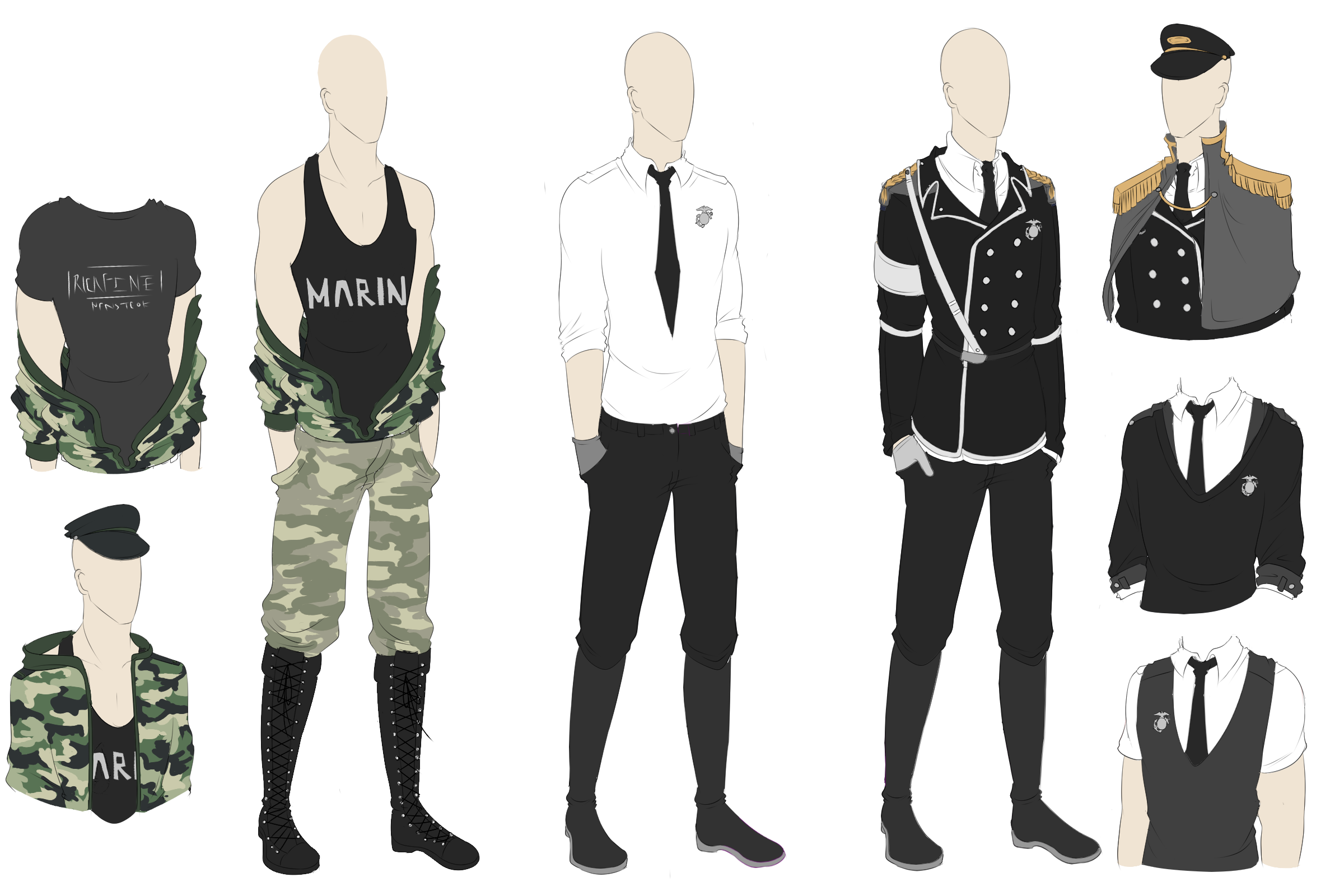 [C0s] Uniforms: OPTIONAL by HimeTarts on DeviantArt