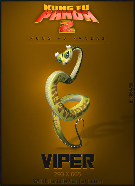 Kung Fu Panda 2 icon Viper by YANNIArt on DeviantArt