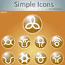 Simple Icons - orange