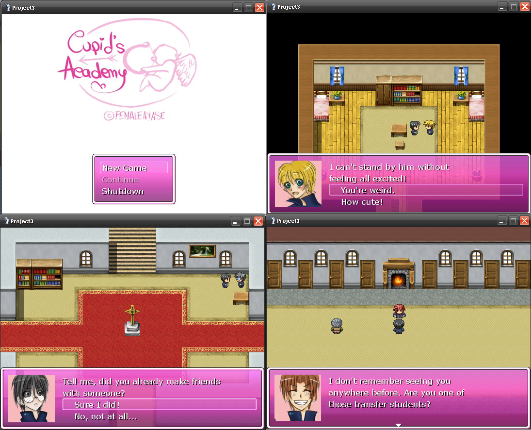 Cupid's Academy - Yaoi game preview