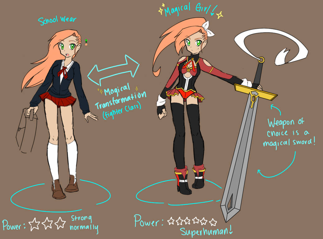 Magical girl by electraly on DeviantArt