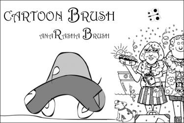 cartoon brush