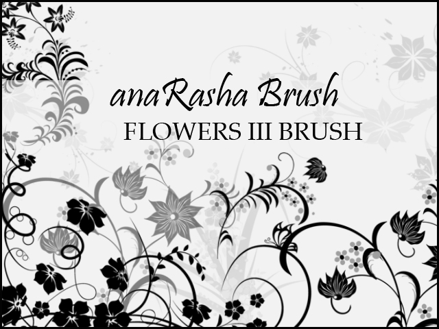 Flowers 3 brush