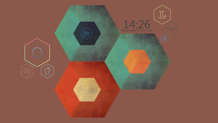 Hexagon rainmeter