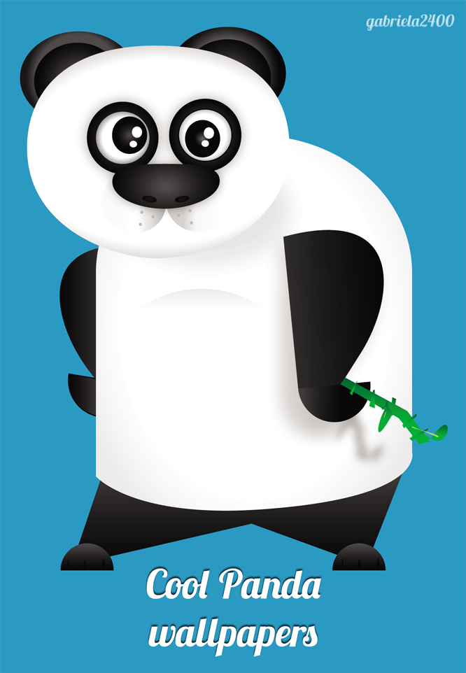 Cool Panda Wallpaper By Gabriela2400 On Deviantart