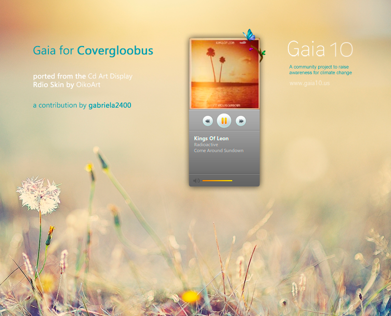 Gaia Rdio for Covergloobus