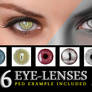 6 Eye Lenses
