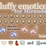 fluffy emoticons for Miranda