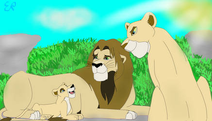 My new own lionfamily! :D