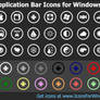 Application Bar Icons for ...