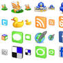 Free 3D Social Icons