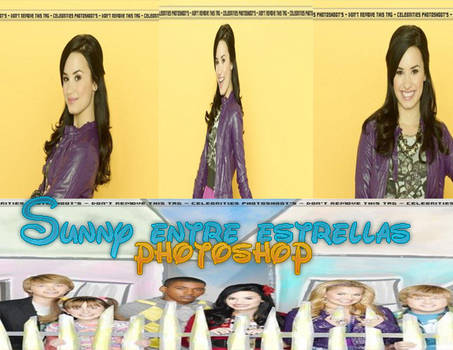 Photoshop Sunny entre estrellas :)