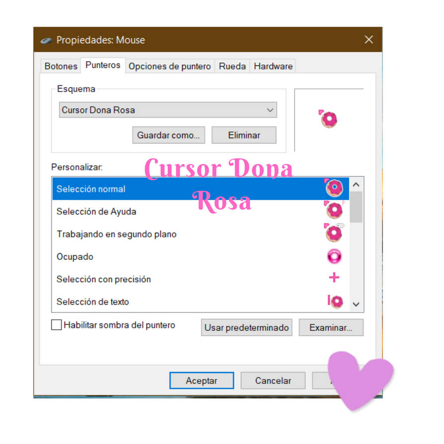Mouse Cursor Roz Cursor Dona Rosa by OriKawaiii88 on DeviantArt