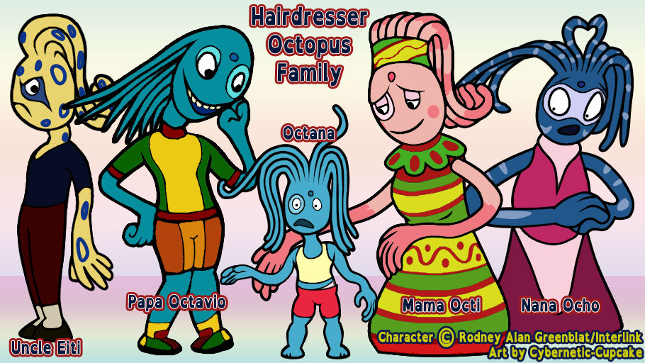Hairdresser Octopus, PaRappa The Rapper Wiki