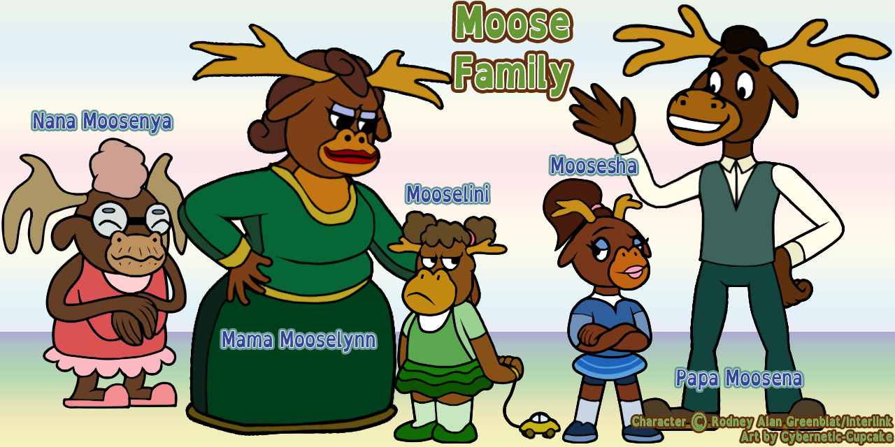 PaRappa the Rapper FCs - The Moose Family