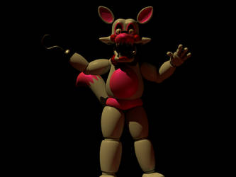 (C4D)Toy foxy loves celebration