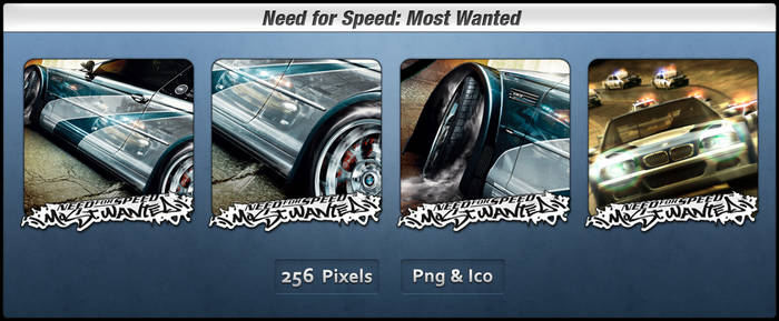 NFS Most Wanted Icon Pack