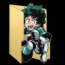 My Hero Academia Folder Icon