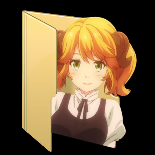 Wallpaper Isekai Shokudou Folder Icon By Dumpy100 On Deviantart For iPhone
