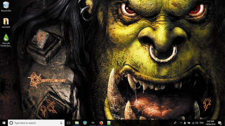 Warcraft Horde Dynamic Desktop 1366x768