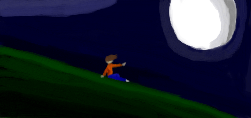 Talking to the moon by ra500 on DeviantArt