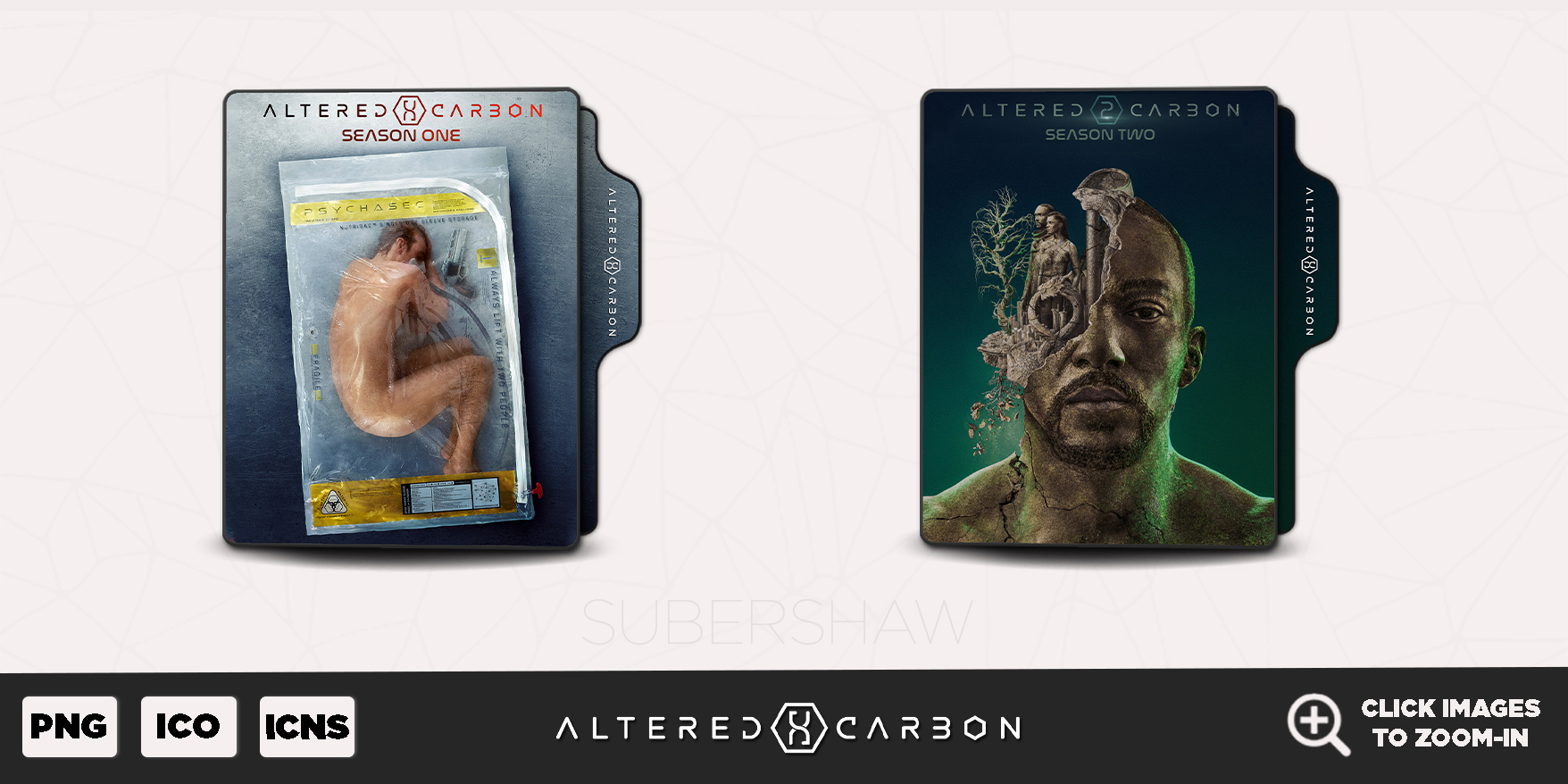 Altered Carbon Seasons Folder Icon Pack by SuberShaw on DeviantArt