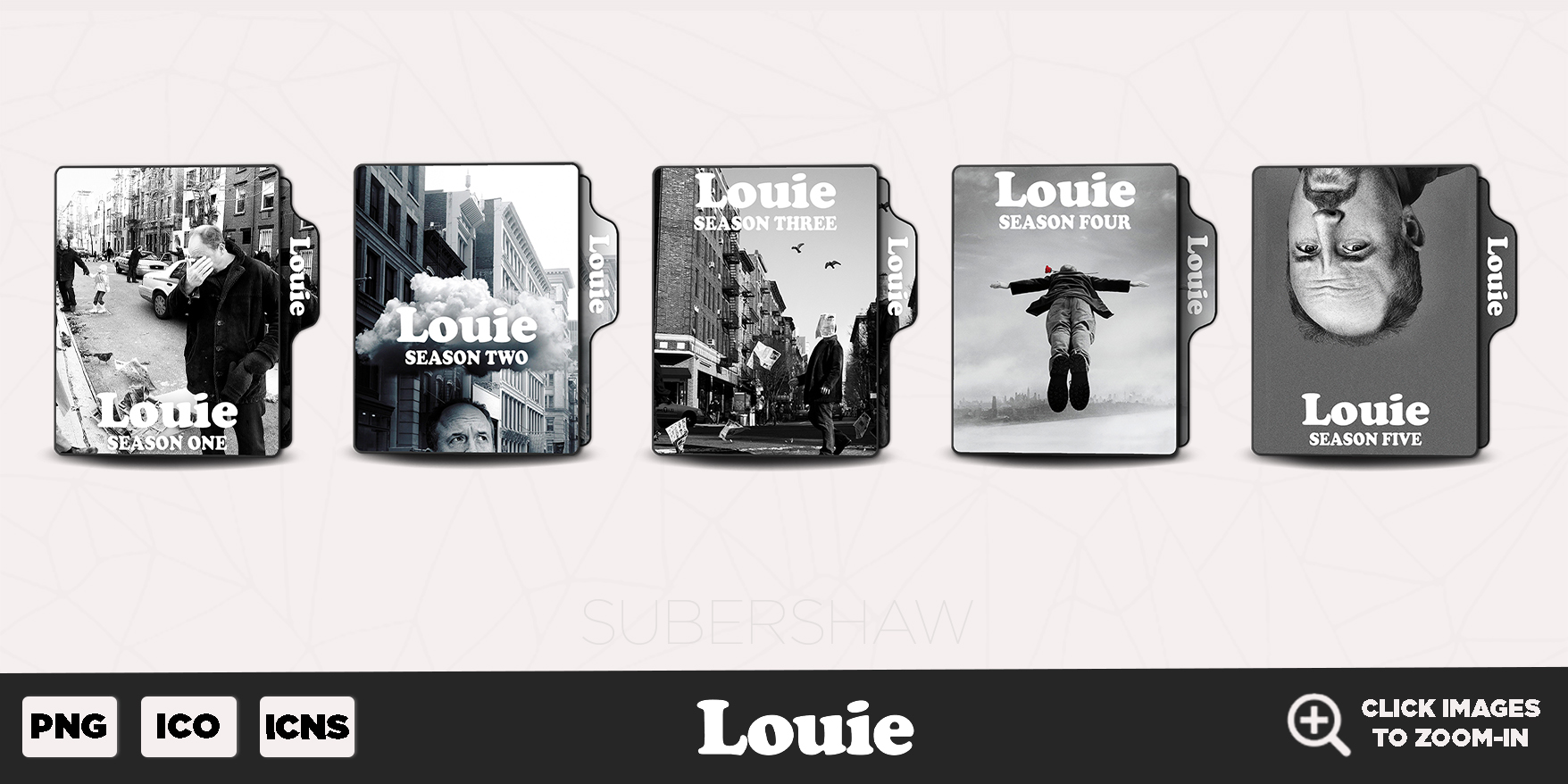 Louie Seasons Folder Icon Pack by SuberShaw on DeviantArt