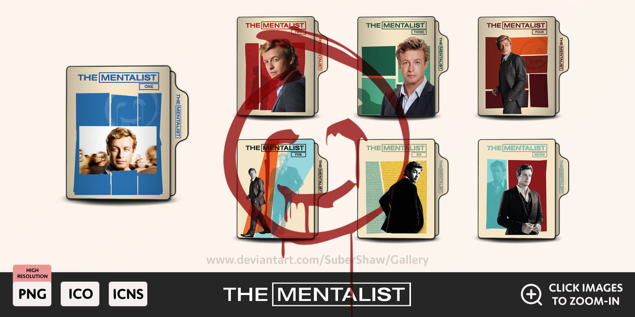 The Mentalist Seasons Folder Icon Pack by SuberShaw on DeviantArt