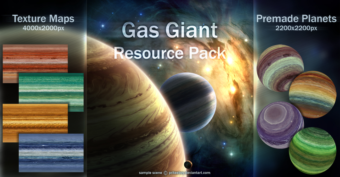 Gas Giant resource pack