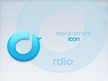 Rdio Replacement Icon