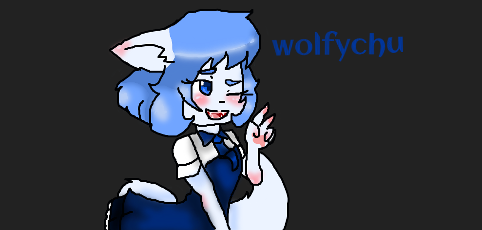 for wolfychu by kittypopstar16 on DeviantArt